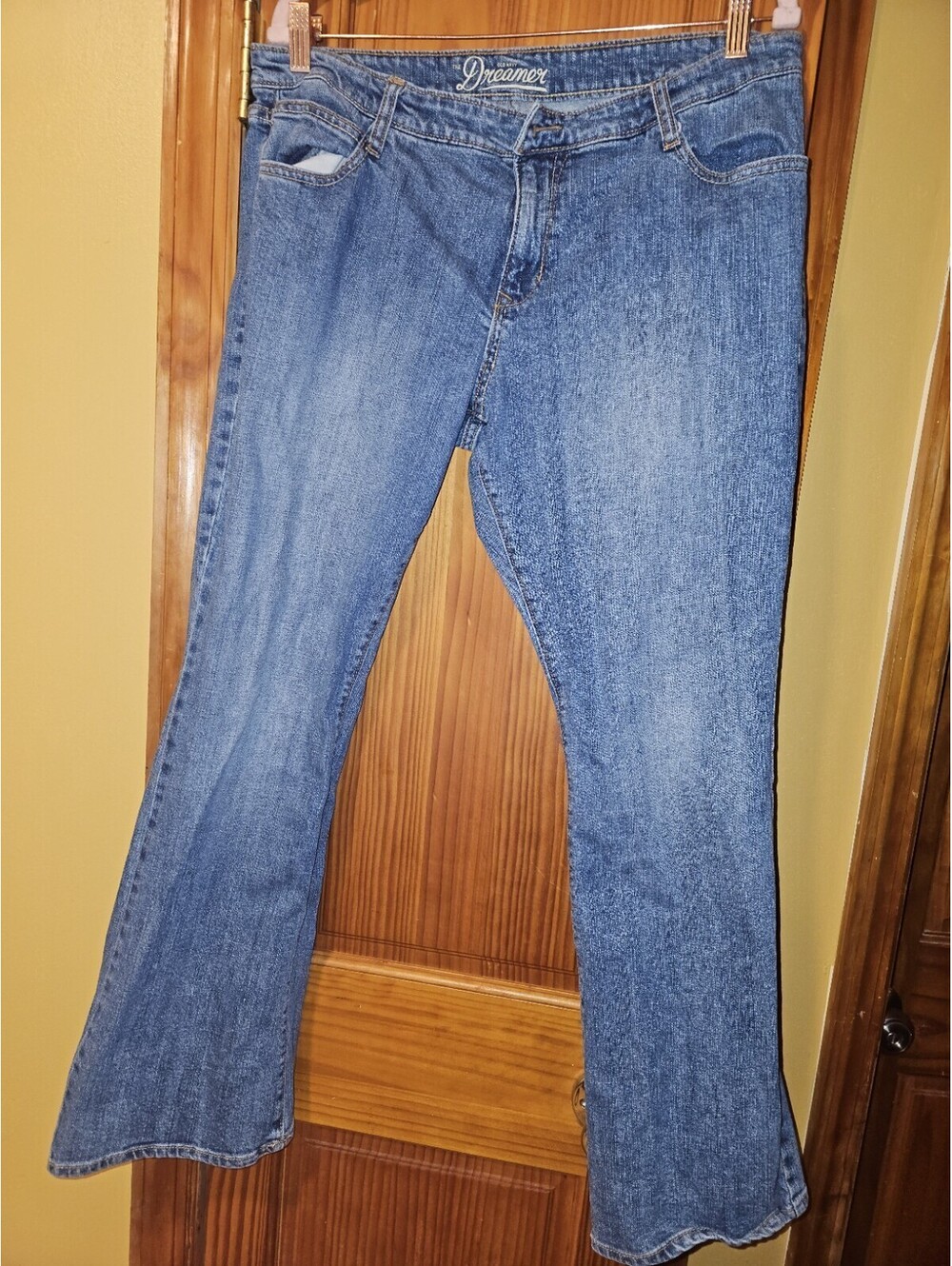 Old Navy Women's Jeans Blue Size 14 Dreamer Stretch Bootcut